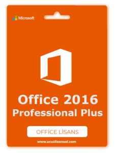 Office 2016 Professional Plus Lisans Anahtarı